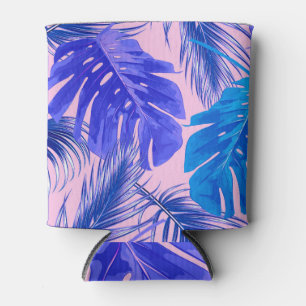 Rafraîchisseur Pour Canette Feuilles de la Jungle Motif Tropical sans couture