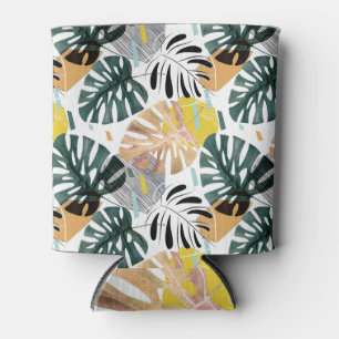 Rafraîchisseur Pour Canette Feuilles de palmiers tropicaux : éléments décorati