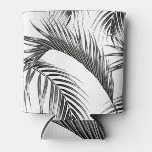 Rafraîchisseur Pour Canette Feuilles de palmiers tropicaux, jungle sans soudur