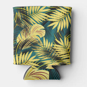 Rafraîchisseur Pour Canette Feuilles de palmiers : Vintage foncé