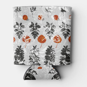 Rafraîchisseur Pour Canette Feuilles d'empreinte : motif symétrique sans coutu