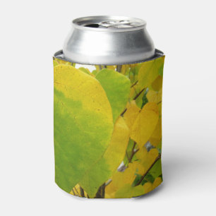 Rafraîchisseur Pour Canette Feuilles rouges jaunes et verts