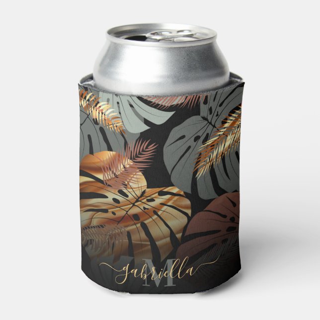 Rafraîchisseur Pour Canette Feuilles thématiques élégants (Can devant)