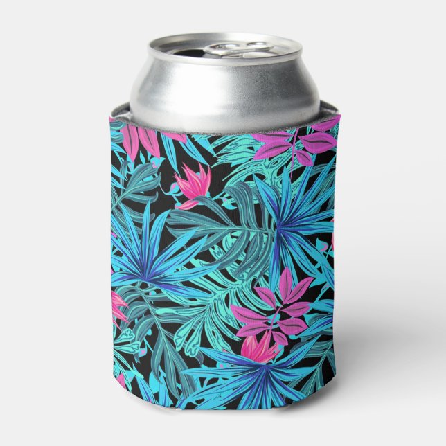 Rafraîchisseur Pour Canette Feuilles tropicaux (Can devant)