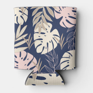 Rafraîchisseur Pour Canette Feuilles tropicaux : Jungle Abstraite