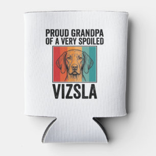 Rafraîchisseur Pour Canette Fier grand-père Vizsla conception vintage amateur