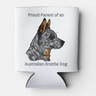 Rafraîchisseur Pour Canette Fier parent d'un chien de combat australien
