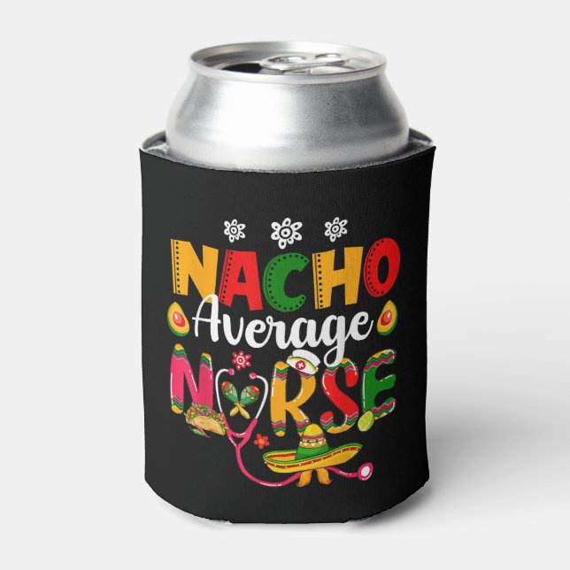 Rafraîchisseur Pour Canette Fiesta mexicaine.Nurse Cinco De Mayos Nacho Moyenn (Can devant)