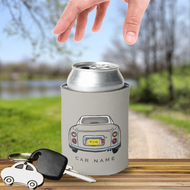 Rafraîchisseur Pour Canette Figarations Topaz Mist Figaro Nom de voiture Can C (Add your initials and figaro car name. Perfect can cooler for the topaz mist figaro owner)