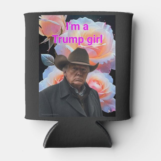 Rafraîchisseur Pour Canette fille Trump (Devant)