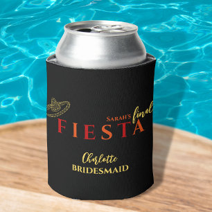 Rafraîchisseur Pour Canette Finale Fiesta soirée mexicaine de bachelorette