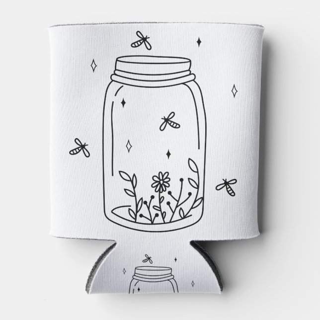 Rafraîchisseur Pour Canette Fireflies dans une boîte de refroidissement (Devant)