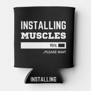 Rafraîchisseur Pour Canette Fitness Funny Workout Installation des muscles