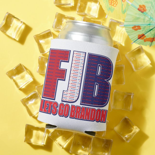 Rafraîchisseur Pour Canette FJB—Lets-Go-Brandon (Été in situ)