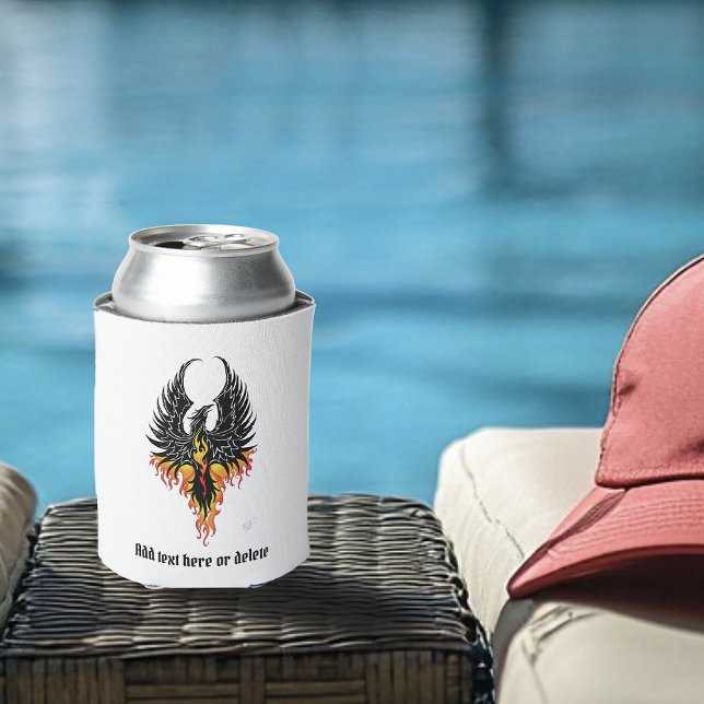 Rafraîchisseur Pour Canette Flammes tribales Phoenix Firebird (Créateur téléchargé)