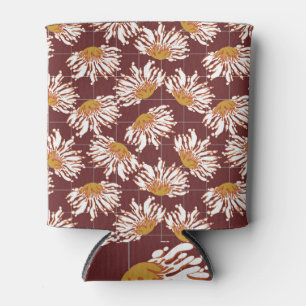 Rafraîchisseur Pour Canette Fleur Abstraite : design motif artistique.