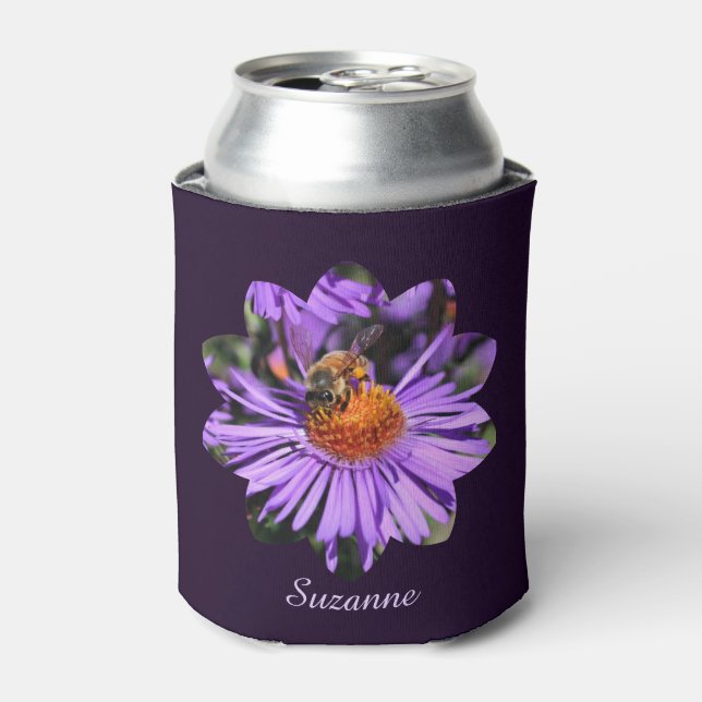 Rafraîchisseur Pour Canette Fleur d'aibe de miel Nature personnalisée (Can devant)