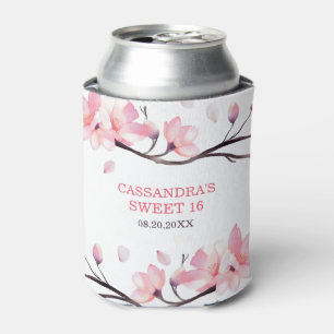 Rafraîchisseur Pour Canette Fleur de cerisier rose clair moderne Sakura annive