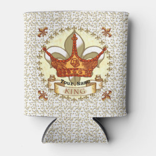 Rafraîchisseur Pour Canette Fleur De Lis King Papa