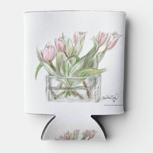 Rafraîchisseur Pour Canette Fleur PAU58 1.tif (Devant)