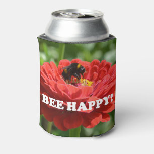 Rafraîchisseur Pour Canette Fleur rouge d'Abee Happy