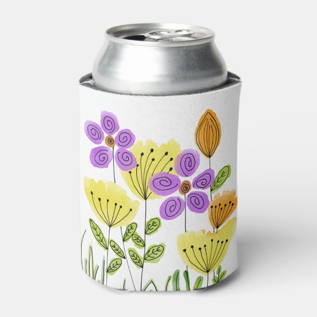 Rafraîchisseur Pour Canette Fleur sauvage (Can devant)
