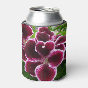 Rafraîchisseur Pour Canette Fleurs de géranium Regal Élégant Maroon Floral Lug