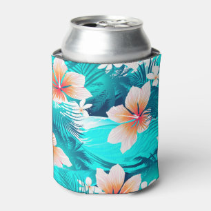 Rafraîchisseur Pour Canette Fleurs de ketmie à la plage