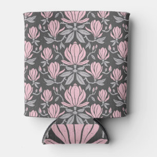 Rafraîchisseur Pour Canette Fleurs de Magnolia, motif sans couture dessinée à 