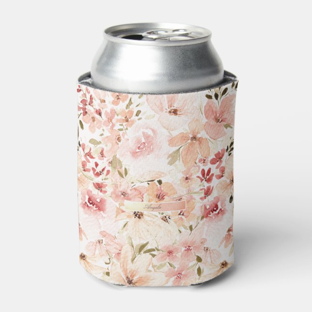 Rafraîchisseur Pour Canette Fleurs printanières en fleurs (Can devant)