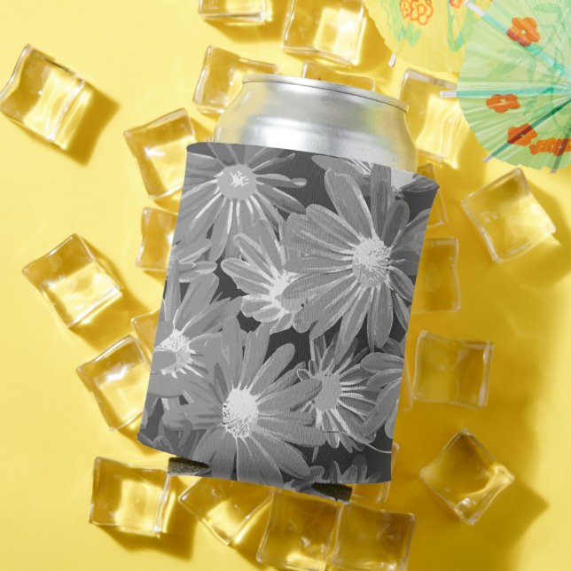 Rafraîchisseur Pour Canette Fleurs rouges et jaunes 2 (Été in situ)