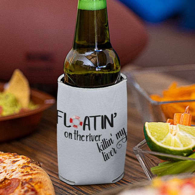 Rafraîchisseur Pour Canette Floating sur la rivière Funny Tubing été (Créateur téléchargé)