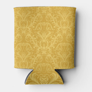 Rafraîchisseur Pour Canette Floral d'or de luxe : papier peint transparent