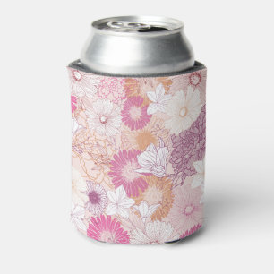 Rafraîchisseur Pour Canette Floral Sans Couture