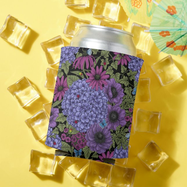 Rafraîchisseur Pour Canette Floraux de jardin gras (Été in situ)