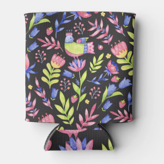 Rafraîchisseur Pour Canette Flore printanière : Motif imperméable