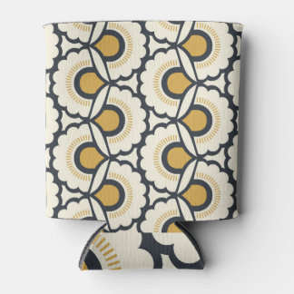 Rafraîchisseur Pour Canette Flore rétro : éléments Vintages sans couture