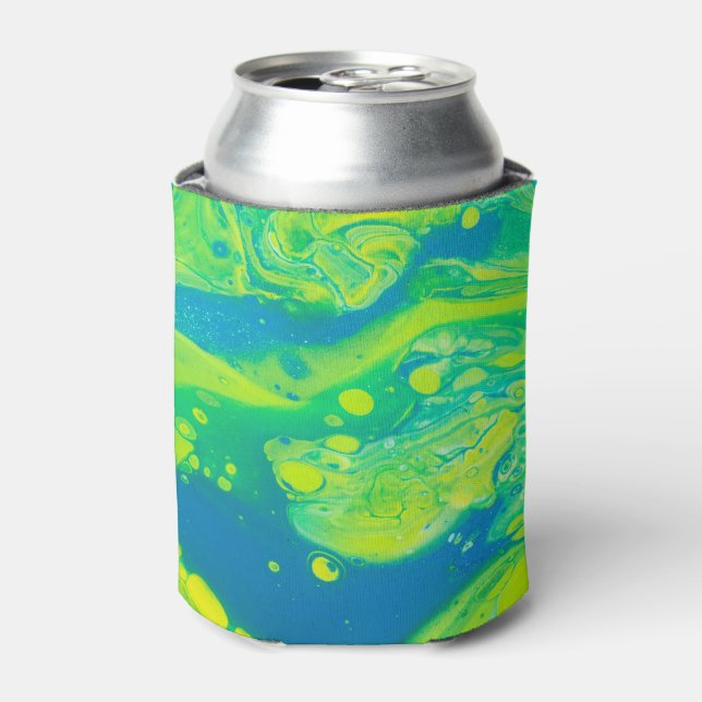 Rafraîchisseur Pour Canette Flux bleu sauvage (Can devant)
