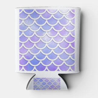 Rafraîchisseur Pour Canette Fond fluo queu de sirene, ecaille poisson