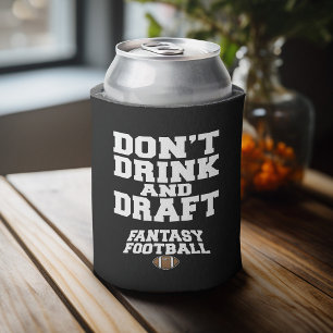 Rafraîchisseur Pour Canette Football d'Imaginaire ne buvez pas et bavardage -