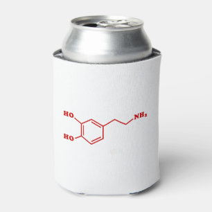 Rafraîchisseur Pour Canette Formule chimique moléculaire de dopamine