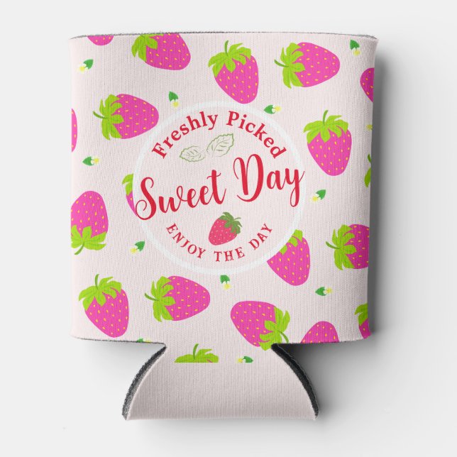 Rafraîchisseur Pour Canette Fraise (Devant)