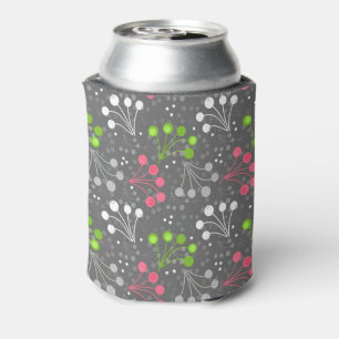 Rafraîchisseur Pour Canette Framboise multicolore simple motif rétro années 6