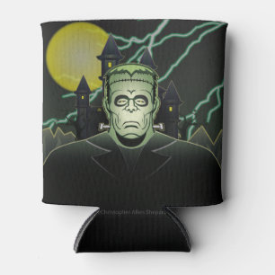 Rafraîchisseur Pour Canette Frankenstein Monster Halloween Castle Lightning
