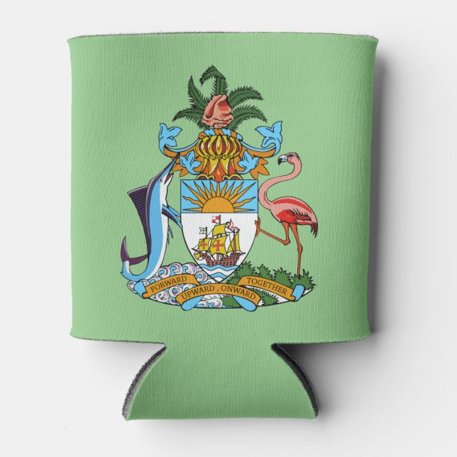 Rafraîchisseur Pour Canette Freetown, Bahamas avec Marlin & Ship (Eleuthera) (Devant)