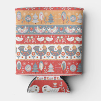 Rafraîchisseur Pour Canette Frontières scandinaves : design textile vintage.