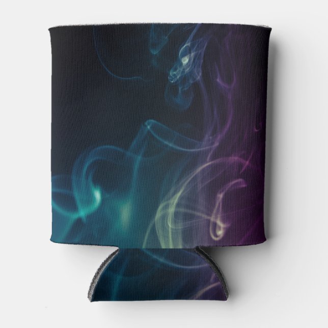 Rafraîchisseur Pour Canette Fumer sur une canette refroidissante (Devant)