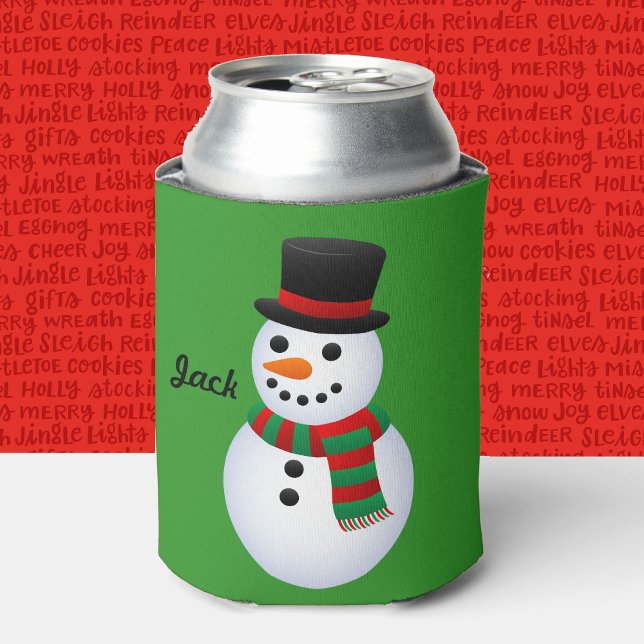 Rafraîchisseur Pour Canette Funny Christmas Stocker Stuffer Can Cooler NOM (Créateur téléchargé)