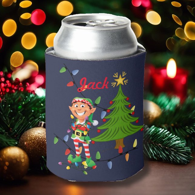 Rafraîchisseur Pour Canette Funny Christmas Stocking Stuffer VOTRE NOM Bière (Créateur téléchargé)