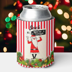 Rafraîchisseur Pour Canette Funny Christmas Stocking Stuffer VOTRE NOM Bière